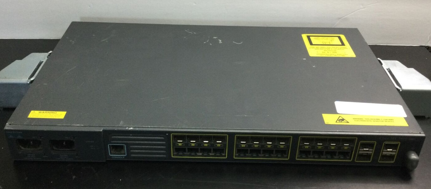 Cisco ME 3400G 12-Port Ethernet Switch ME-3400G-12CS-A I