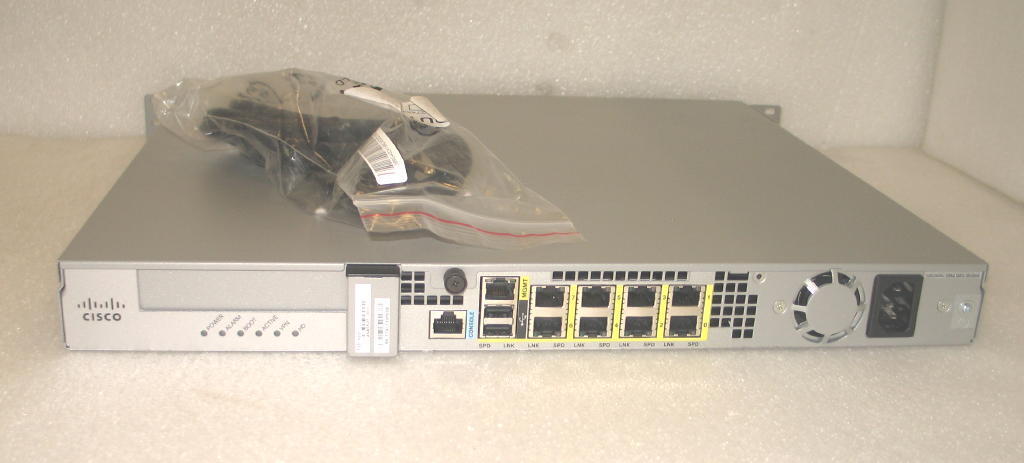 Cisco ASA5525-SSD120-K9 ASA5525-X Firewall W/120GB SSD 8 x GbE Ports 3DES/AES AC