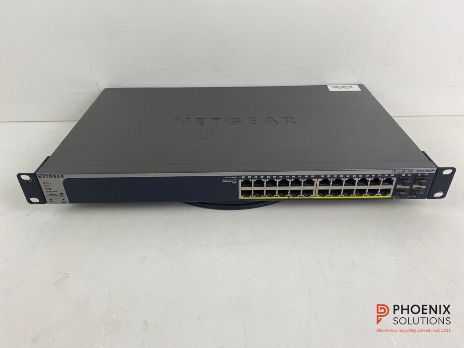 NETGEAR 24-Port Gigabit PoE+ Ethernet Smart Switch Prosafe GS728TP