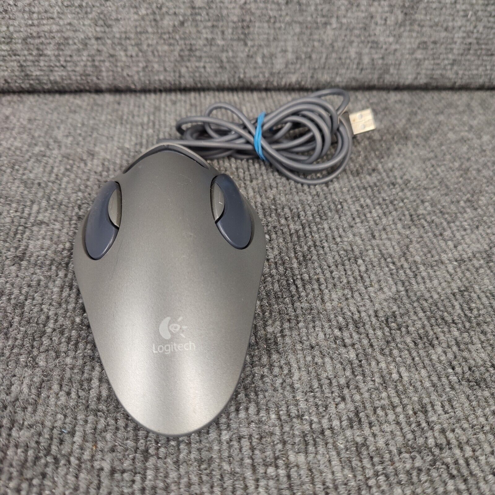 Logitech Trackman Marble USB T-BC21 Mouse NO TRACKBALL