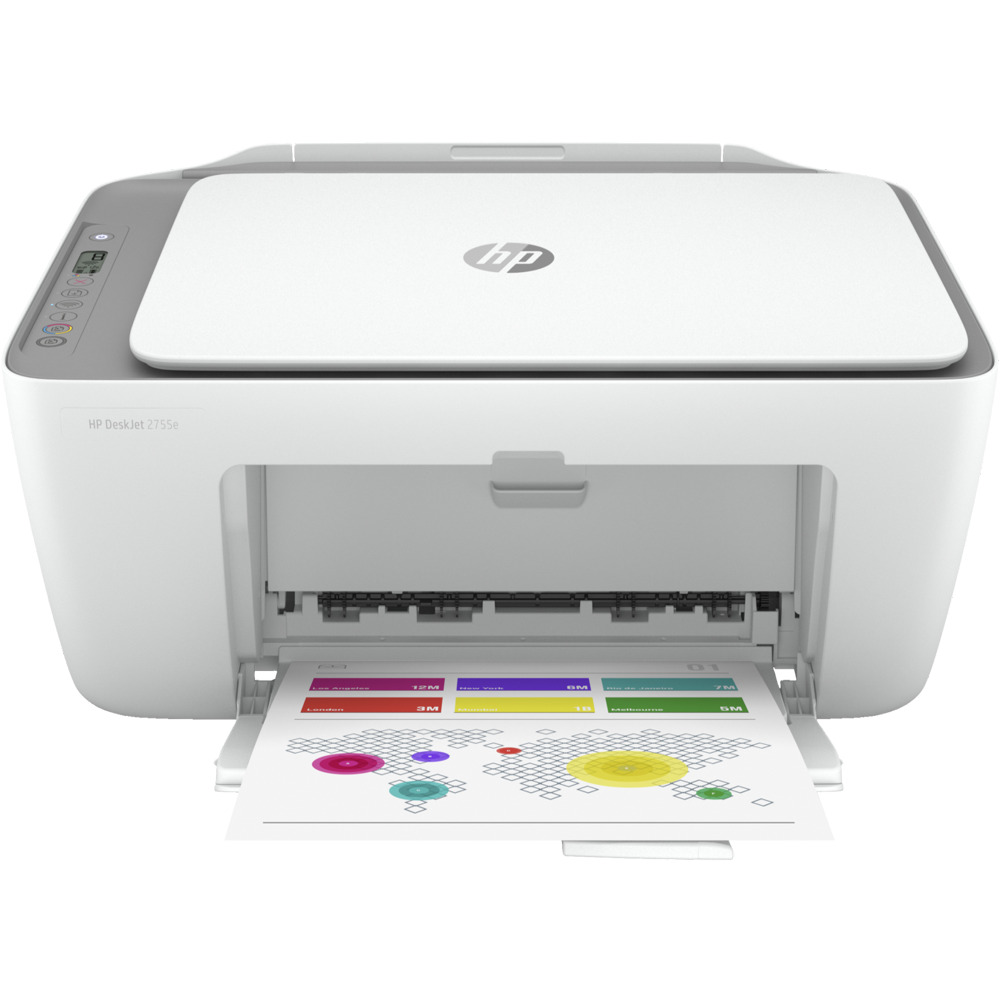HP Deskjet 2752E All-In-One Wireless Color Inkjet Printer - Ink Included