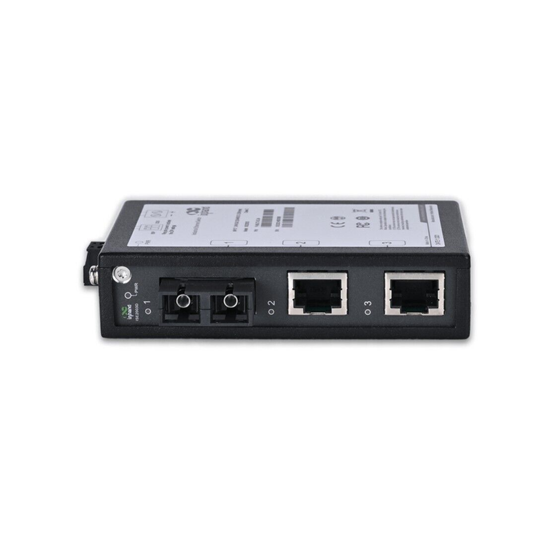 InHand Networks Industrial Unmanaged Fast Ethernet DIN-Rail Switch Fiber Optic