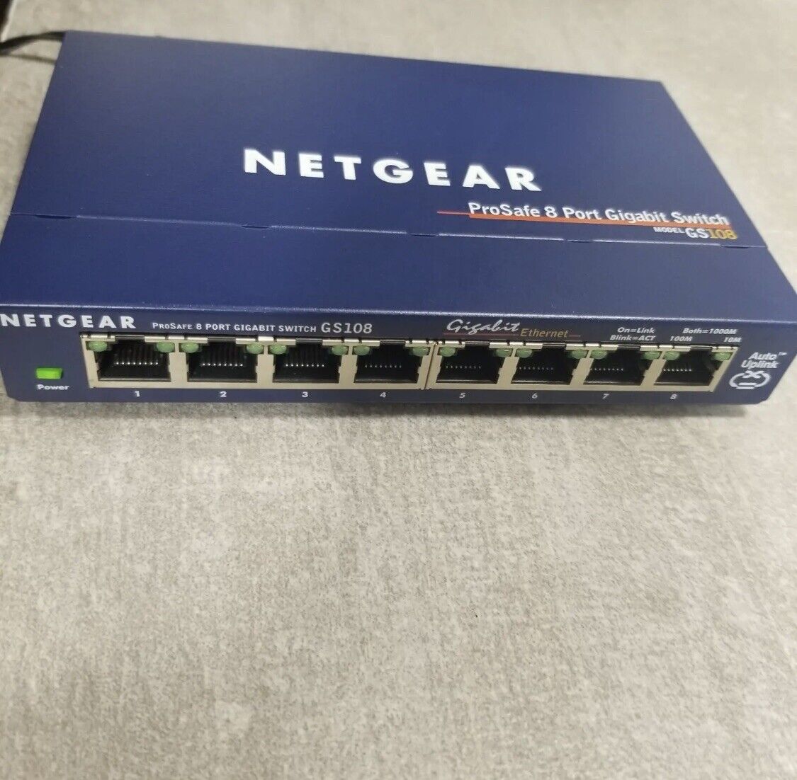 Netgear GS108 v3 ProSafe 8-Port Gigabit Ethernet Switch