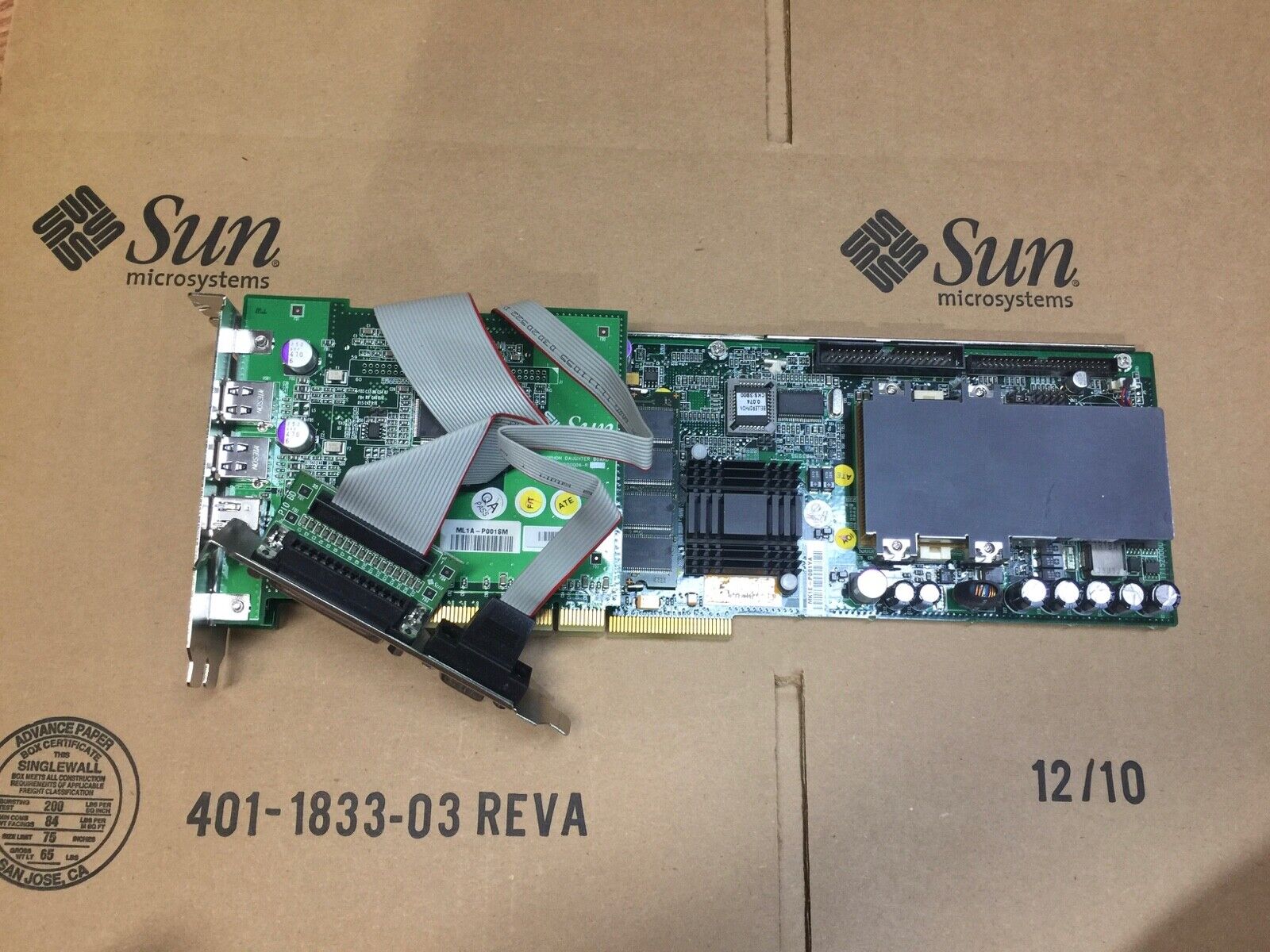 SUN SunPCi III 1.4GHz Co-Pro,512mb-RAM,375-3116-04, with SERIAL Cable Test-PASS