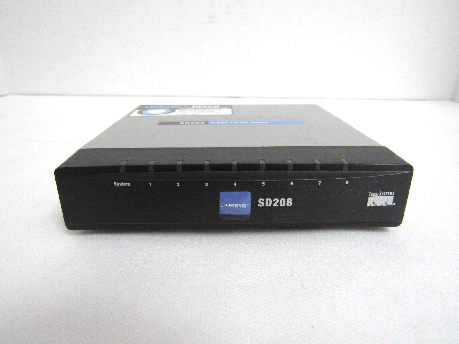 LINKSYS SD208 / CICCO SYSTEMS 8-PORT 10/100 NETWORK SWITCH