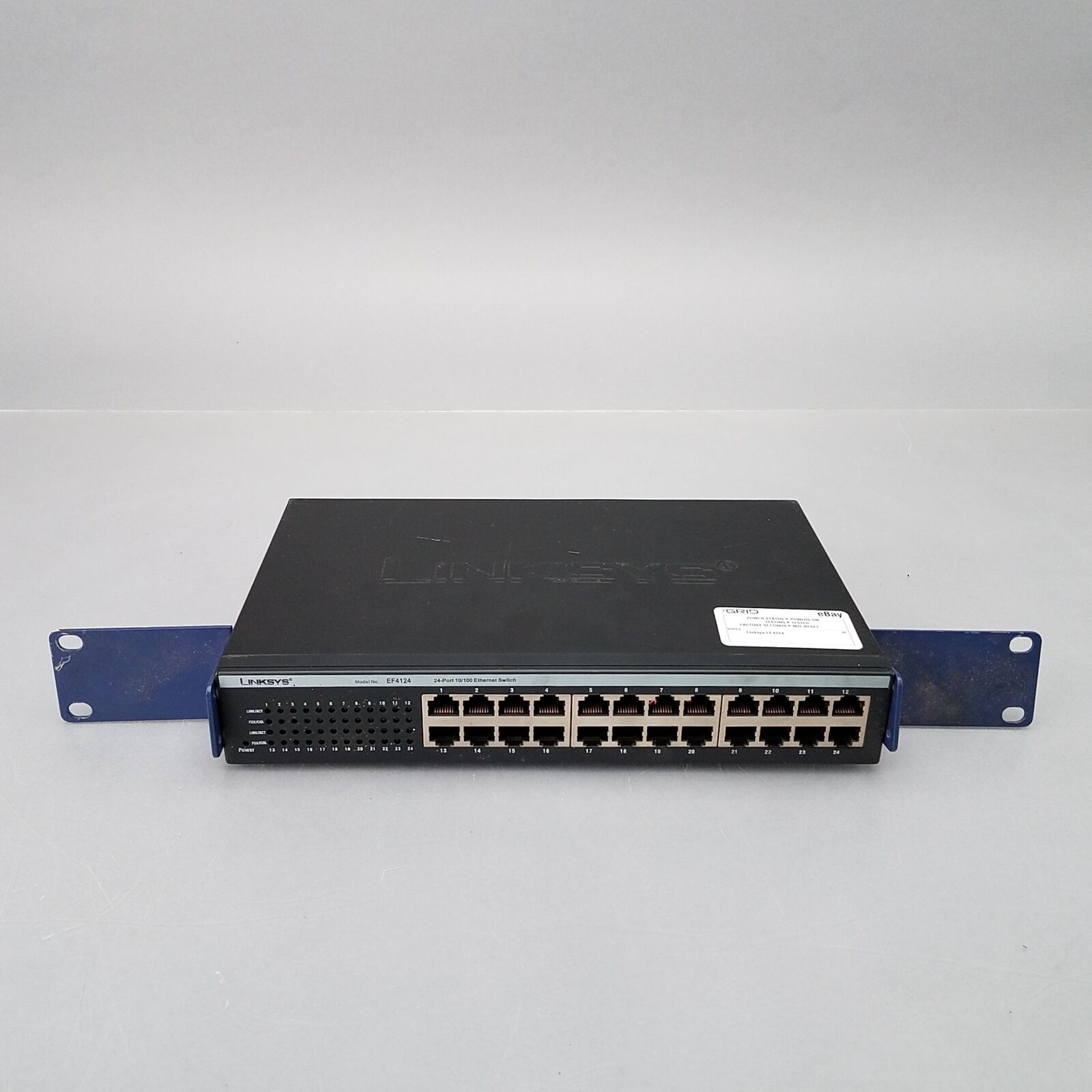 Linksys EF4124 24-Port 10/100 Ethernet Switch - Tested