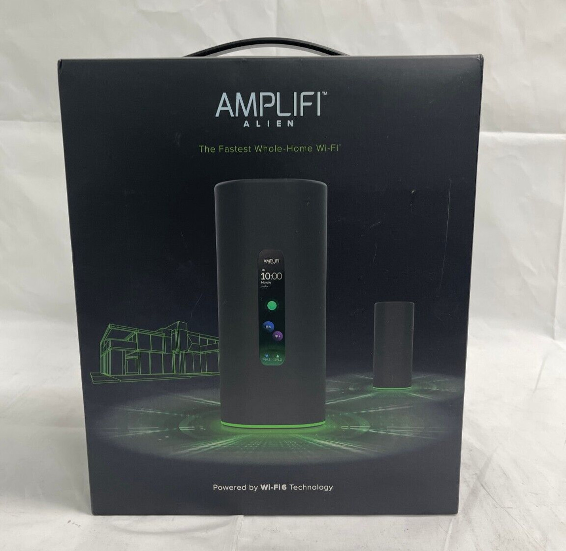 Ubiquiti AmpliFi Alien Tri-Band Mesh Wi-Fi 6 System - Black (AFi-ALN-US)