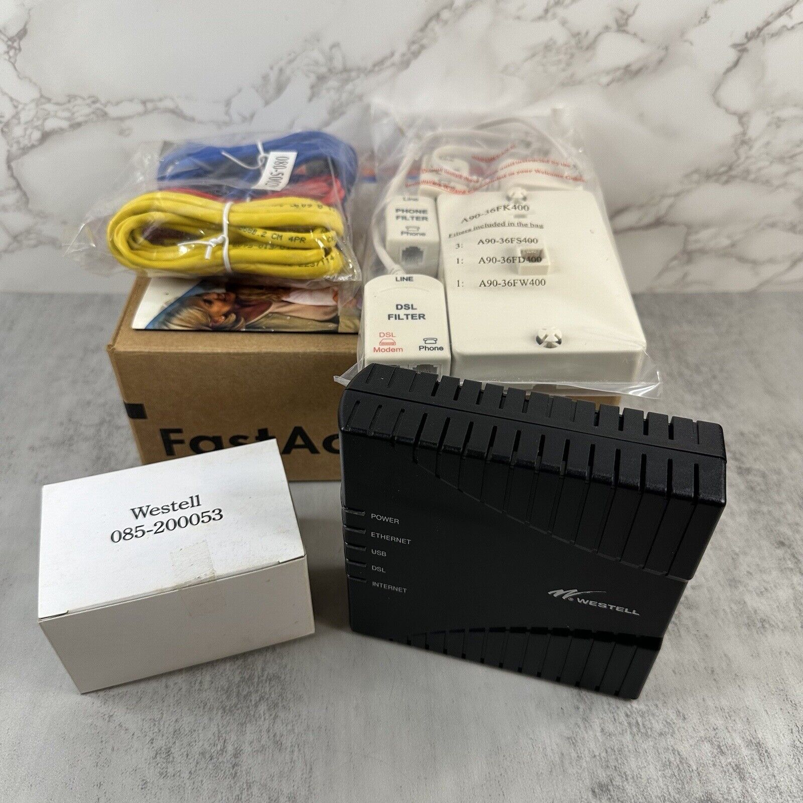 WESTELL Model 6100 DSL Modem Router C90-610030-06