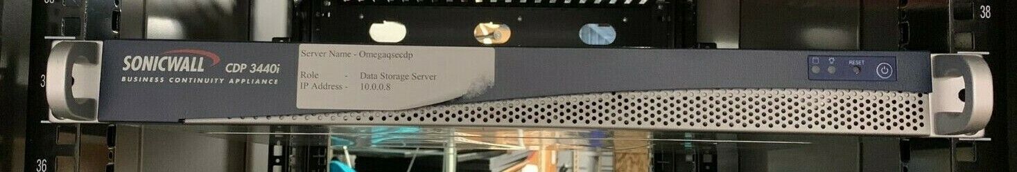SonicWALL CDP 3440i business continuity Appliance Storage System C28