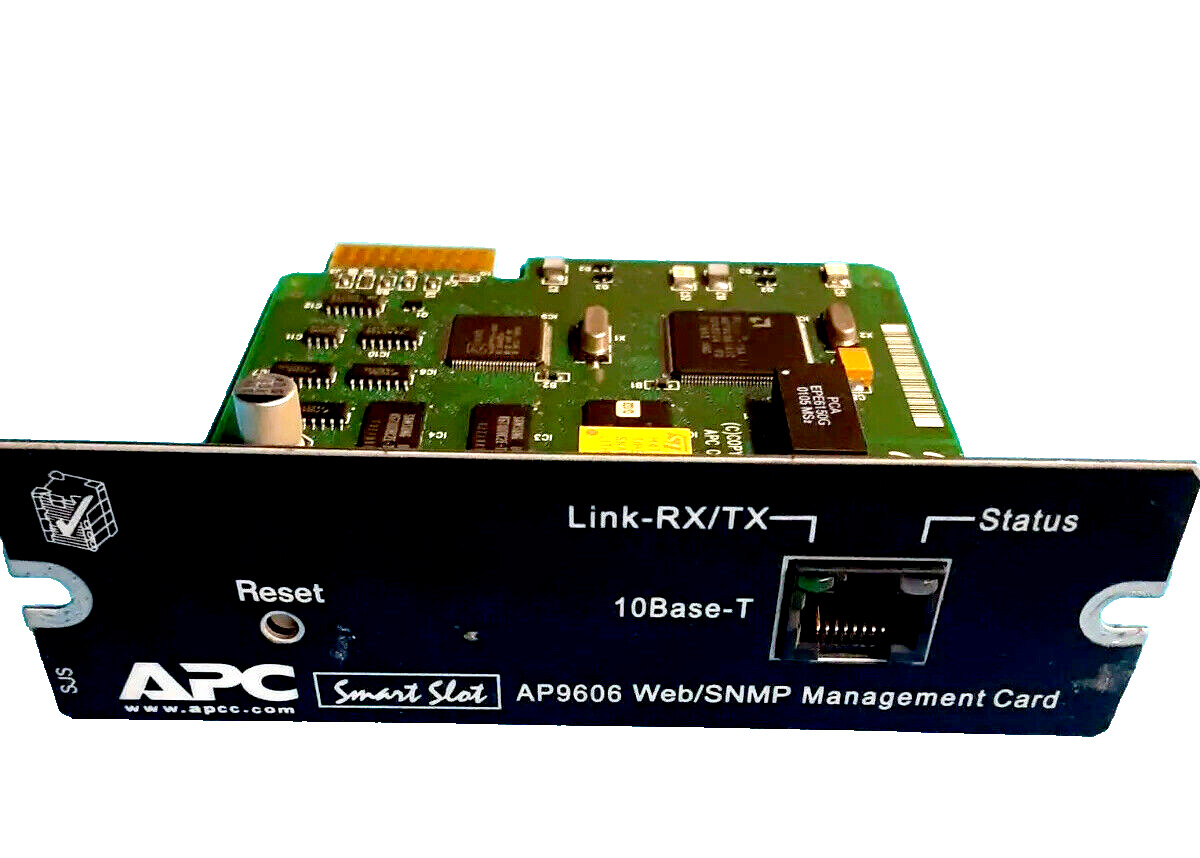 APC SmartSlot AP9606 SNMP Management Card