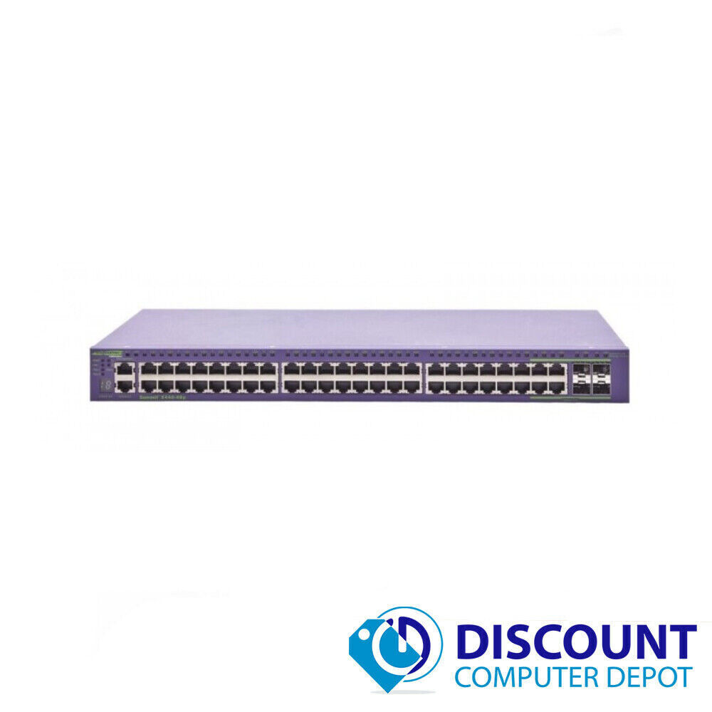 Extreme Networks Summit 16506 X440-48P PoE+ Managed Gigabit Ethernet Switch 