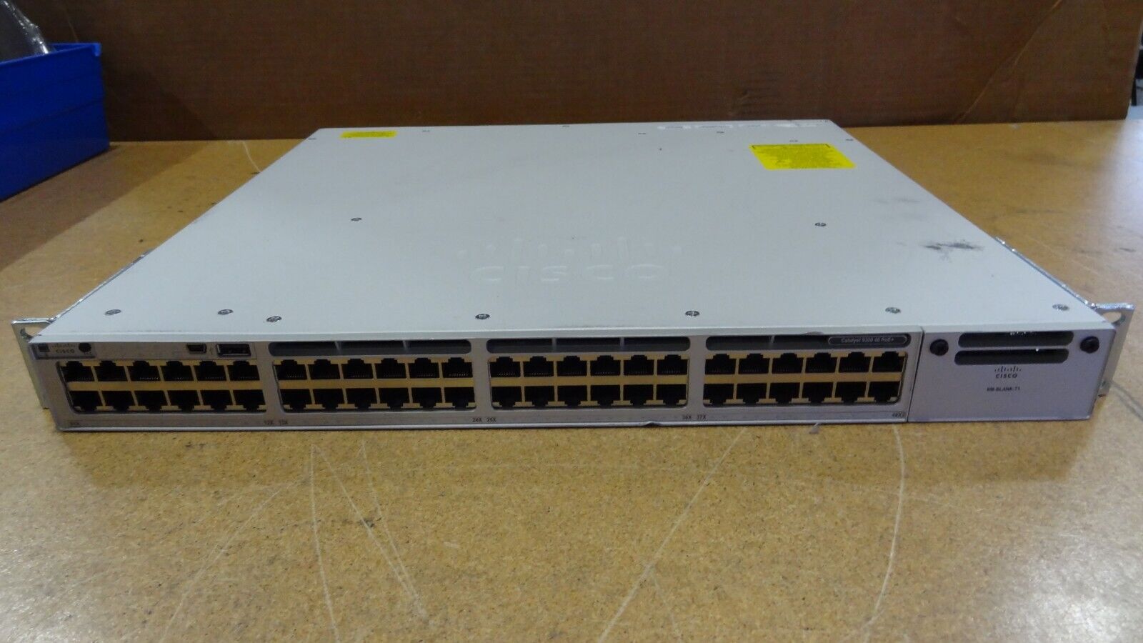Cisco Catalyst 9300 48-Port PoE+ Ethernet Switch  C9300-48P-A V01 Tested