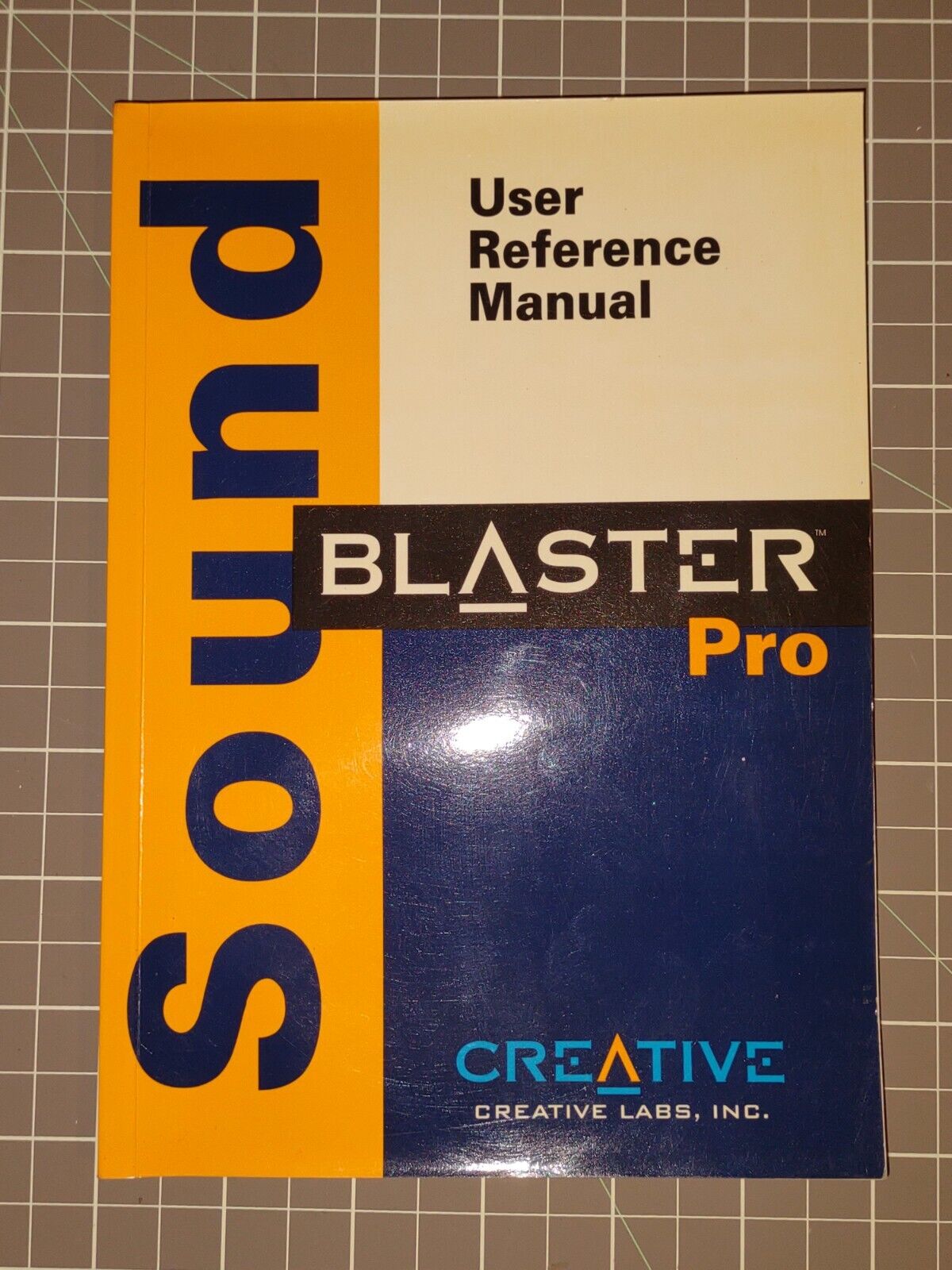 Creative Labs SOUND BLASTER PRO User Reference Manual 1992 Vintage