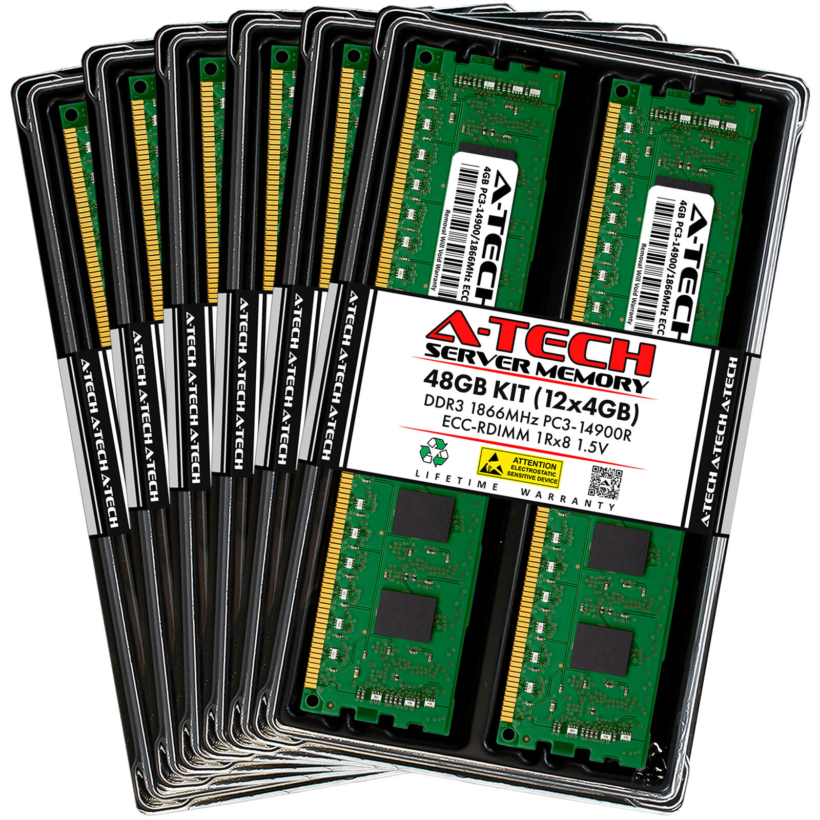48GB 12x 4GB PC3-14900R RDIMM ASUS RS700-E7/RS4-C RS700-E7/RS8 Memory RAM