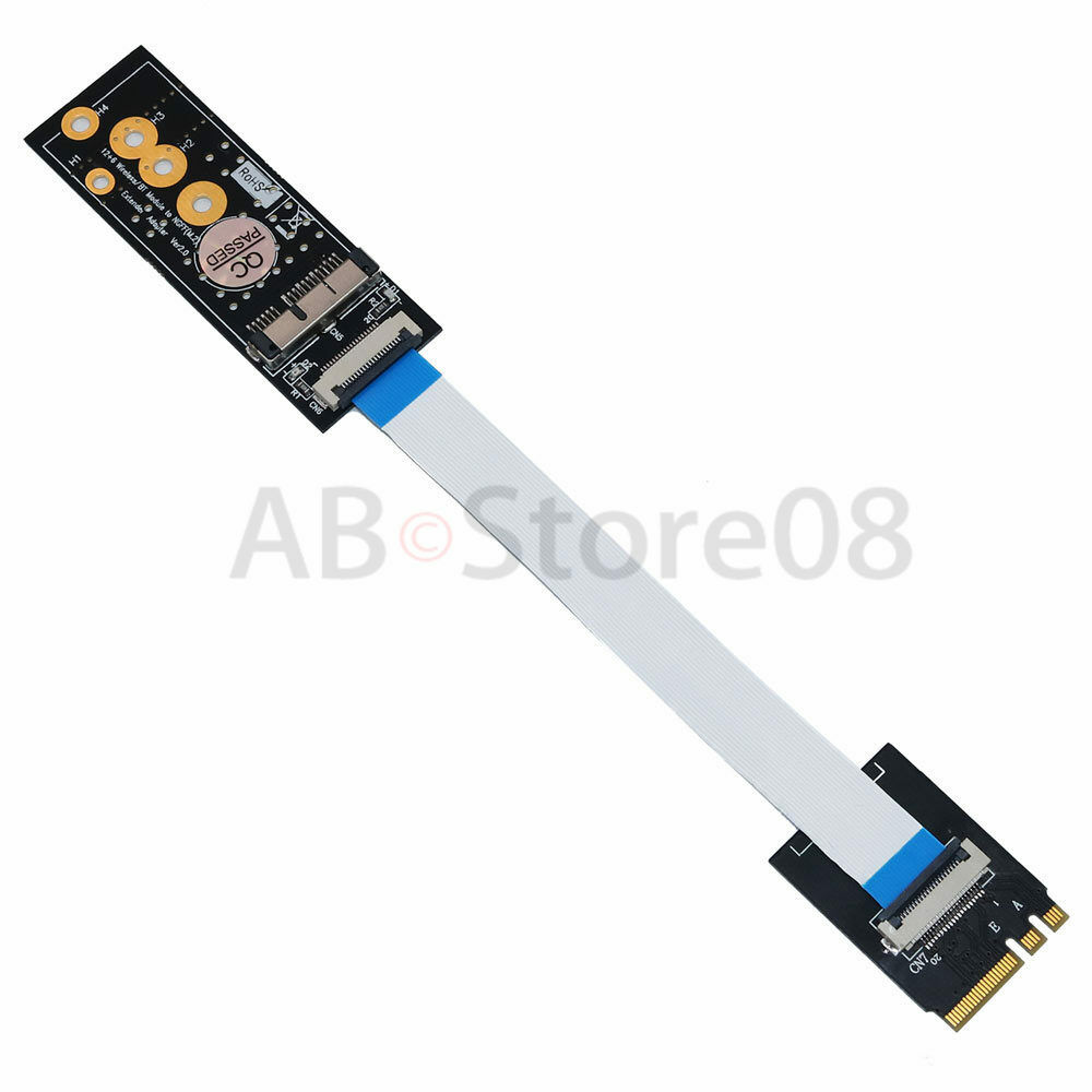 BCM94360CD/BCM94360CS2/BCM943224PCIEBT2 Card To M.2 Key A/E Cable For Hackintosh