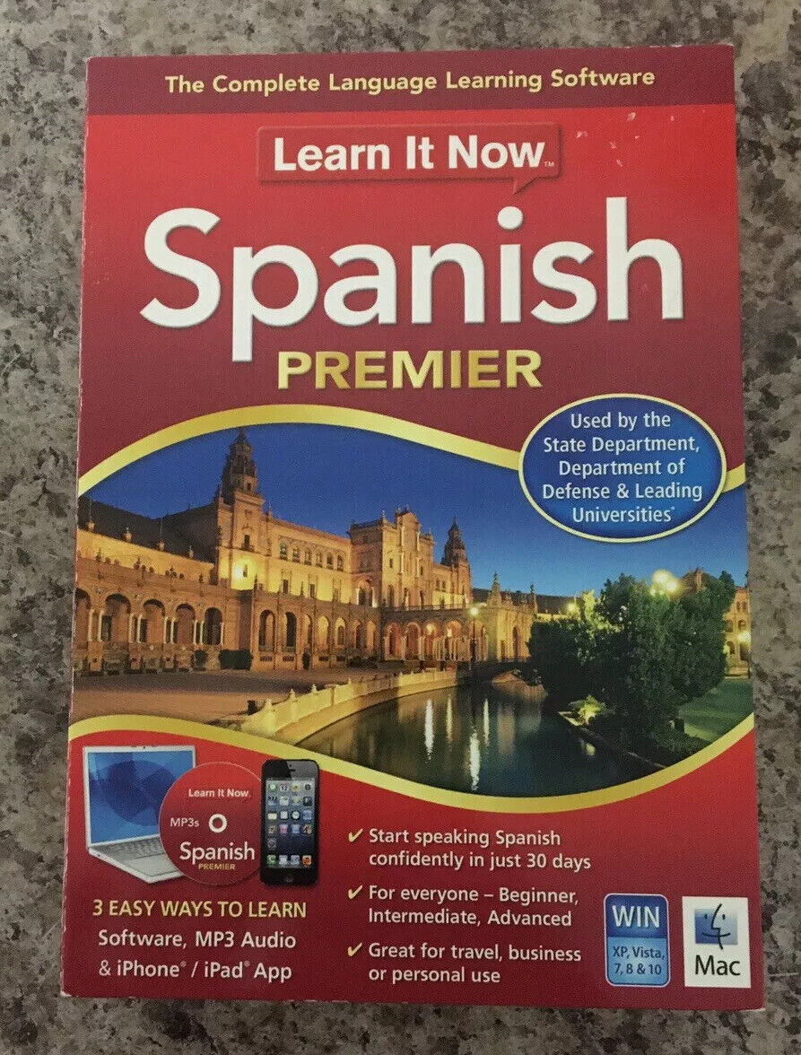 Nova Development US Learn It Now Spanish Premier for Windows/Mac
