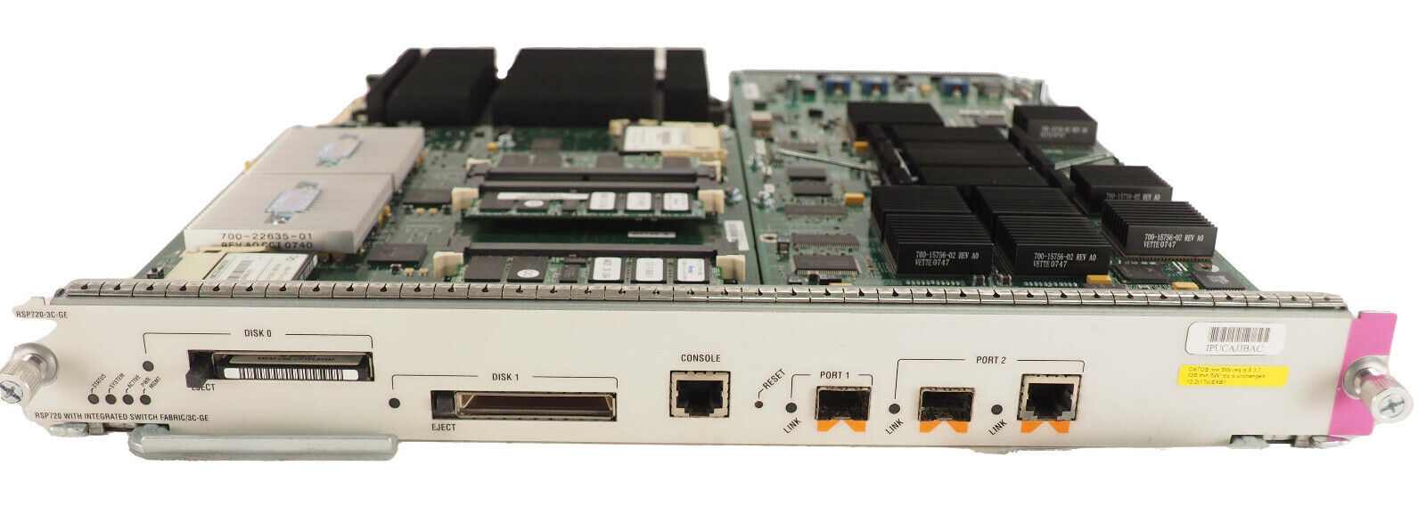 Cisco RSP720-3C-GE with Integrated switch fabric 2-Year Warranty