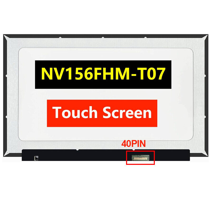 New LCD Screen for BOE NV156FHM-T07 V8.1 OnCell Touch for Lenovo IdeaPad 15.6 in