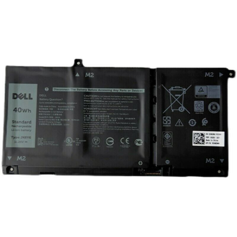 NEW Genuine JK6Y6 Laptop Battery For Dell Inspiron 14 5406 P126G CF5RH 40WH