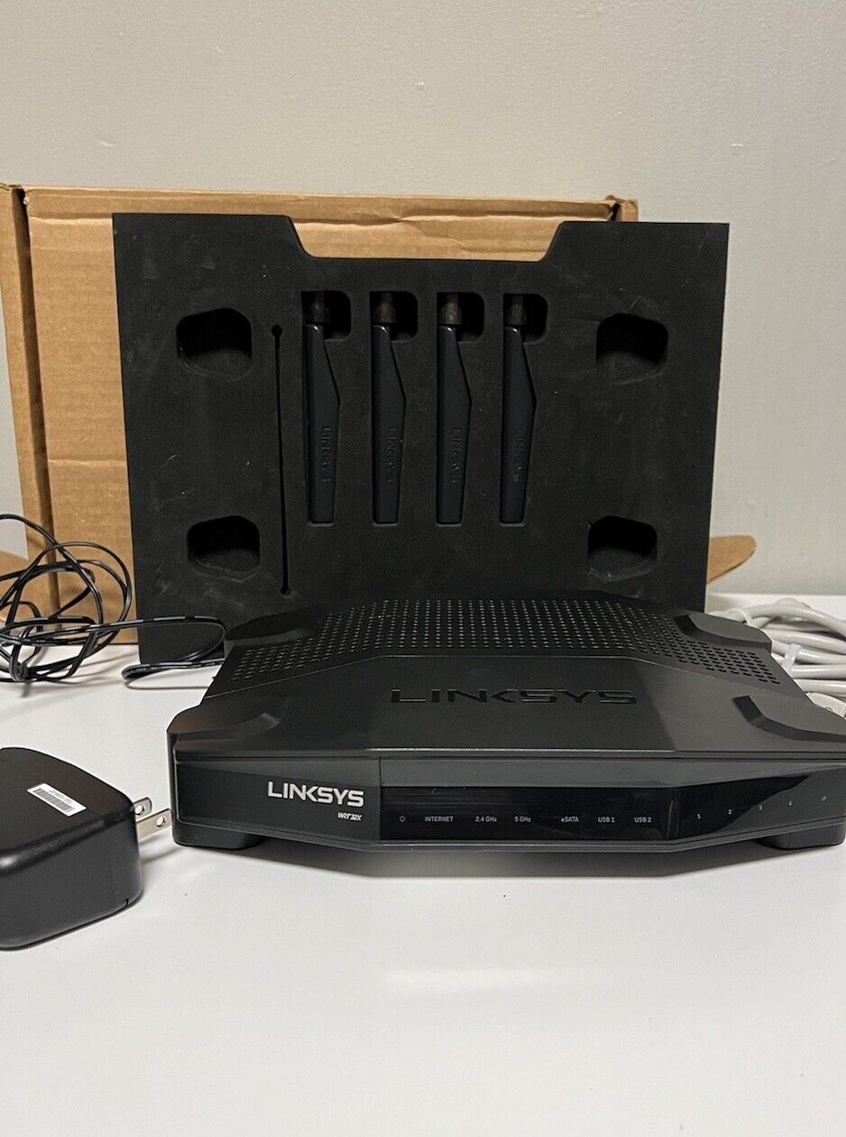 Linksys WRT32X AC3200 Dual-Band WiFi Gaming Reduced Lag Lower Ping