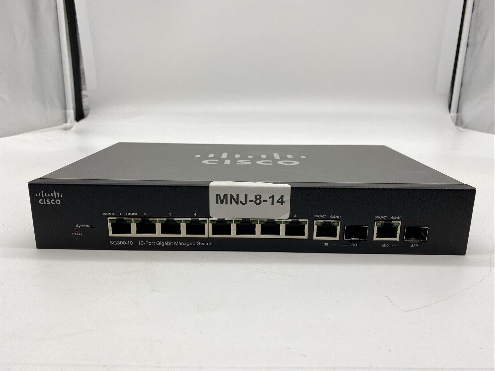 Cisco SG300-10P 10x PoE RJ45 Gigabit Switch SRW2008-K9 V05