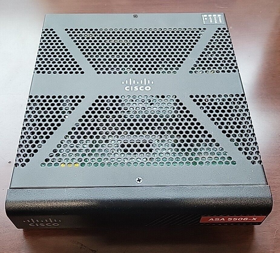 Cisco ASA 5506-X Firewall Security Appliance