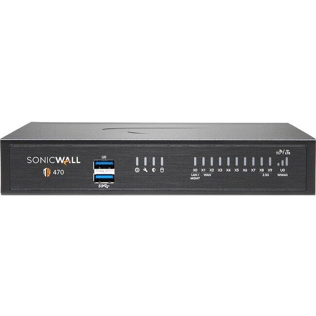 SonicWall TZ470 High Availability Firewall 02SSC6385