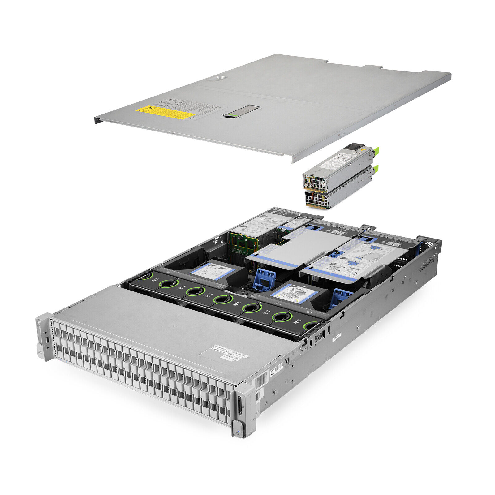Cisco HX240C-M5 HyperFlex Node Server 2.60Ghz 24-Core 96GB 2x 400GB SAS SSD 12G
