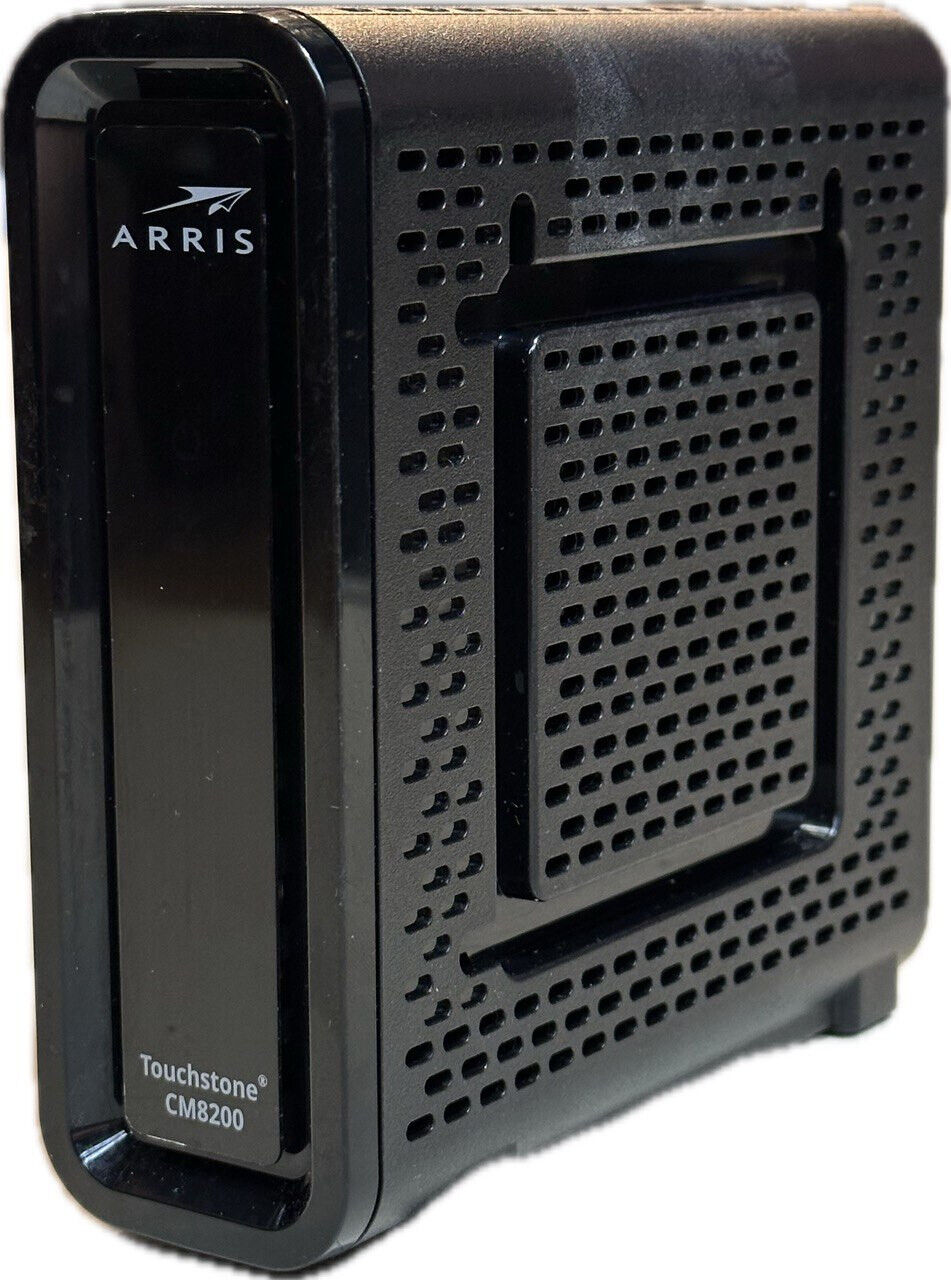 ARRIS Touchstone CM8200A DOCSIS 3.1 Ultra Fast Cable Modem - Black