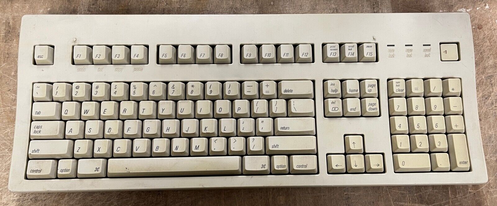Vintage Macally MK 105X Apple ADB Keyboard TESTED