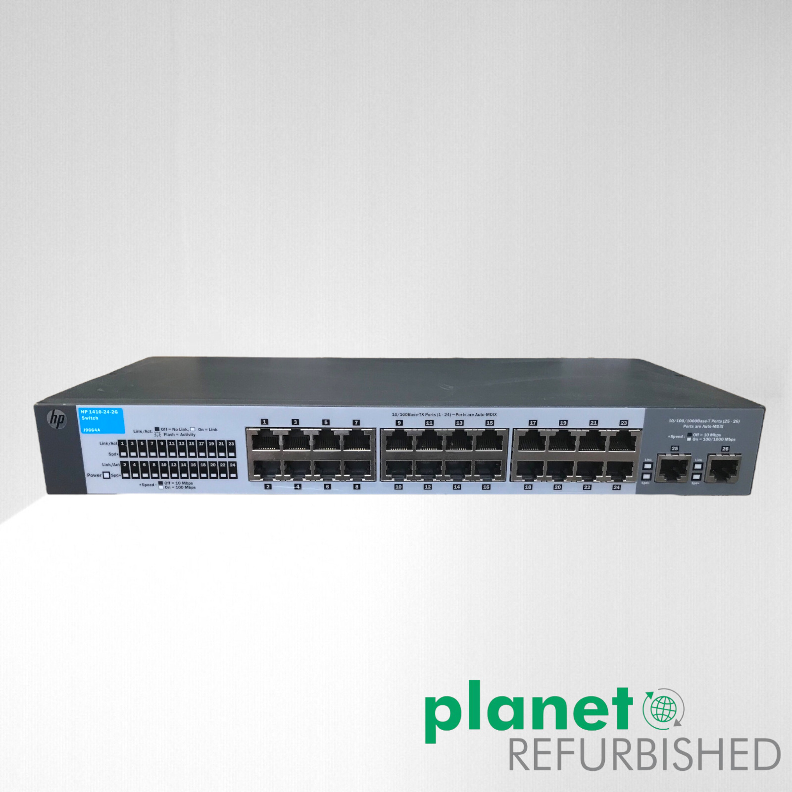 ✅  J9664A HP HPE 1410 24 2G Switch