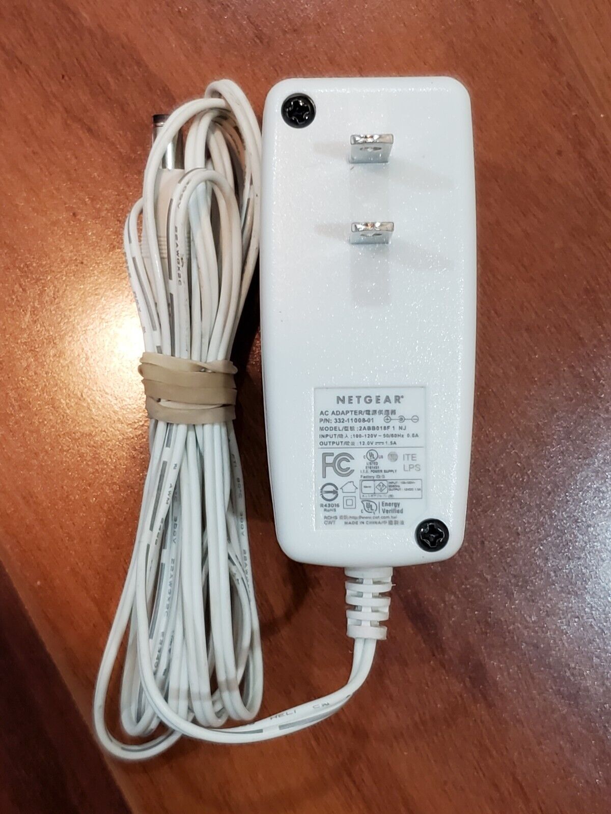 NETGEAR 2ABB018F1 12V 1.5A Genuine Original AC Power Adapter Charger - White