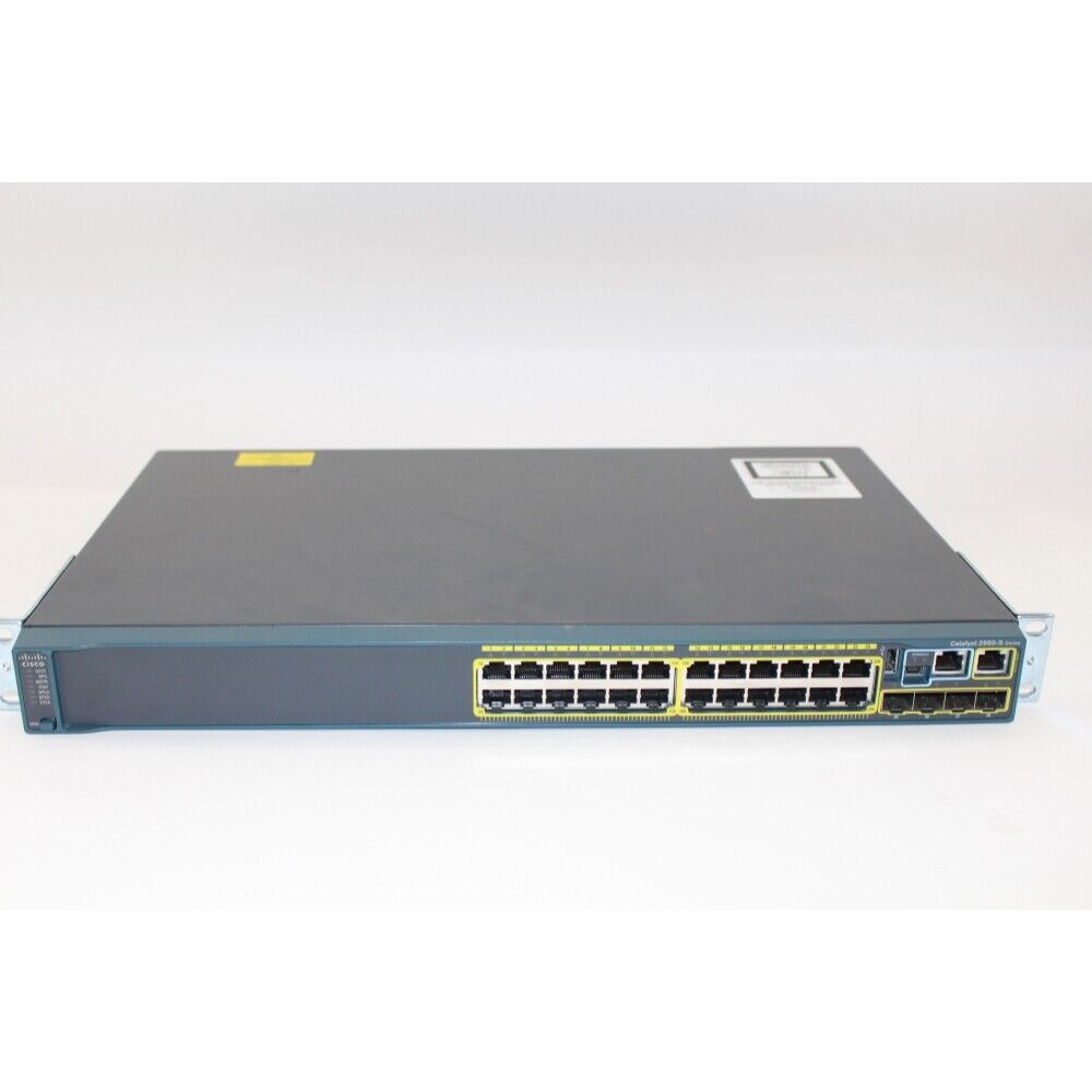Cisco Catalyst WS-C2960S-24TS-L V04 Gigabit Ethernet Managed Switch - Tested