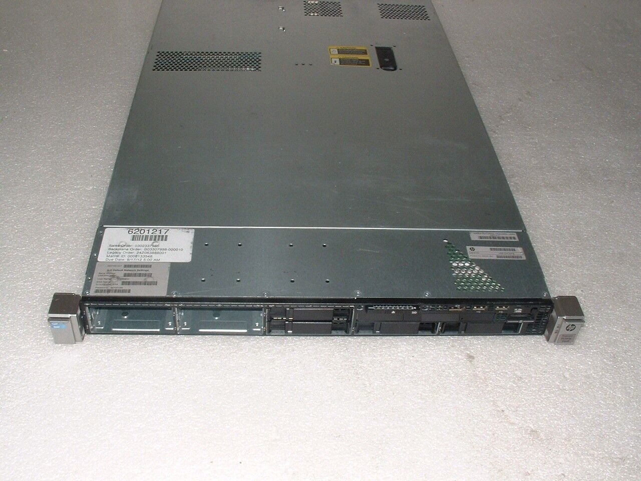 HP ProLiant DL360p G8 Server / 2x E5-2670 2.6GHz - 16 Cores / 64gb RAM / 2x PSU