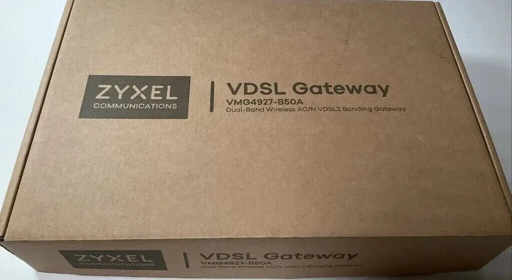 Zyxel VMG4927-B50A Dual-Band Wireless AC2300 VDSL2 Bonding Gateway.