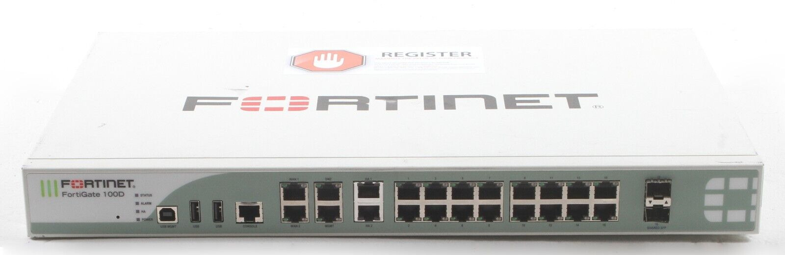 Fortinet FortiGate 100D Security Firewall Appliance; 6139556