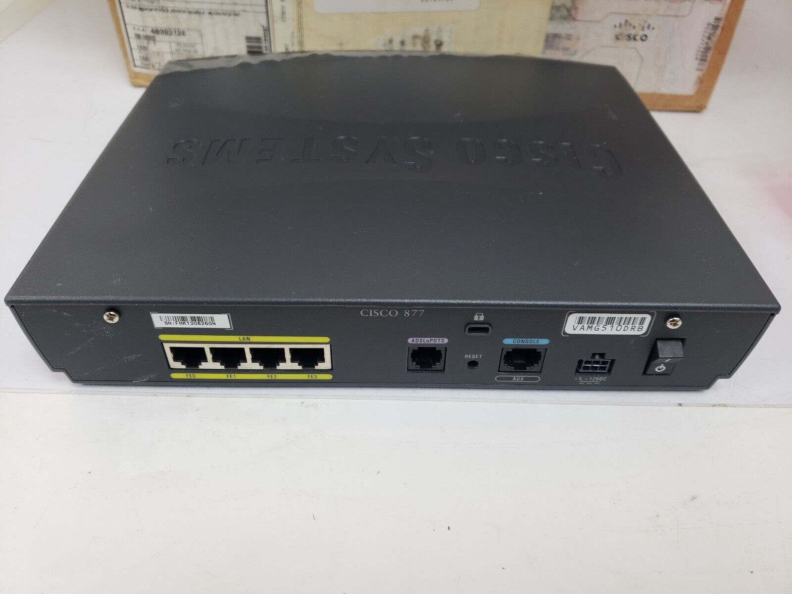 Cisco CISCO877-K9 877 ADSL Router  871  878