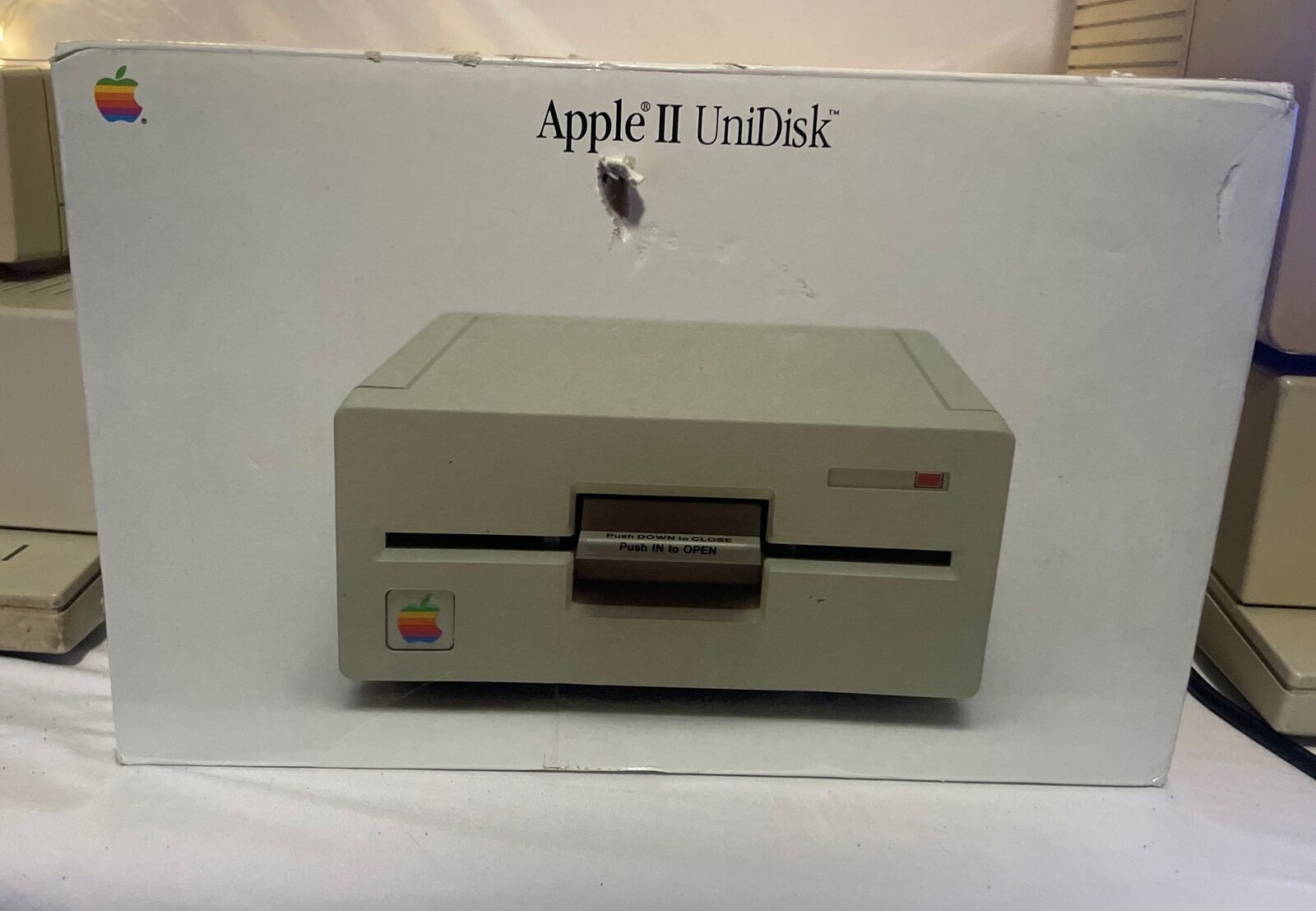 Vintage Apple Computer UniDisk Floppy Disk Drive A9M0104 New In Box