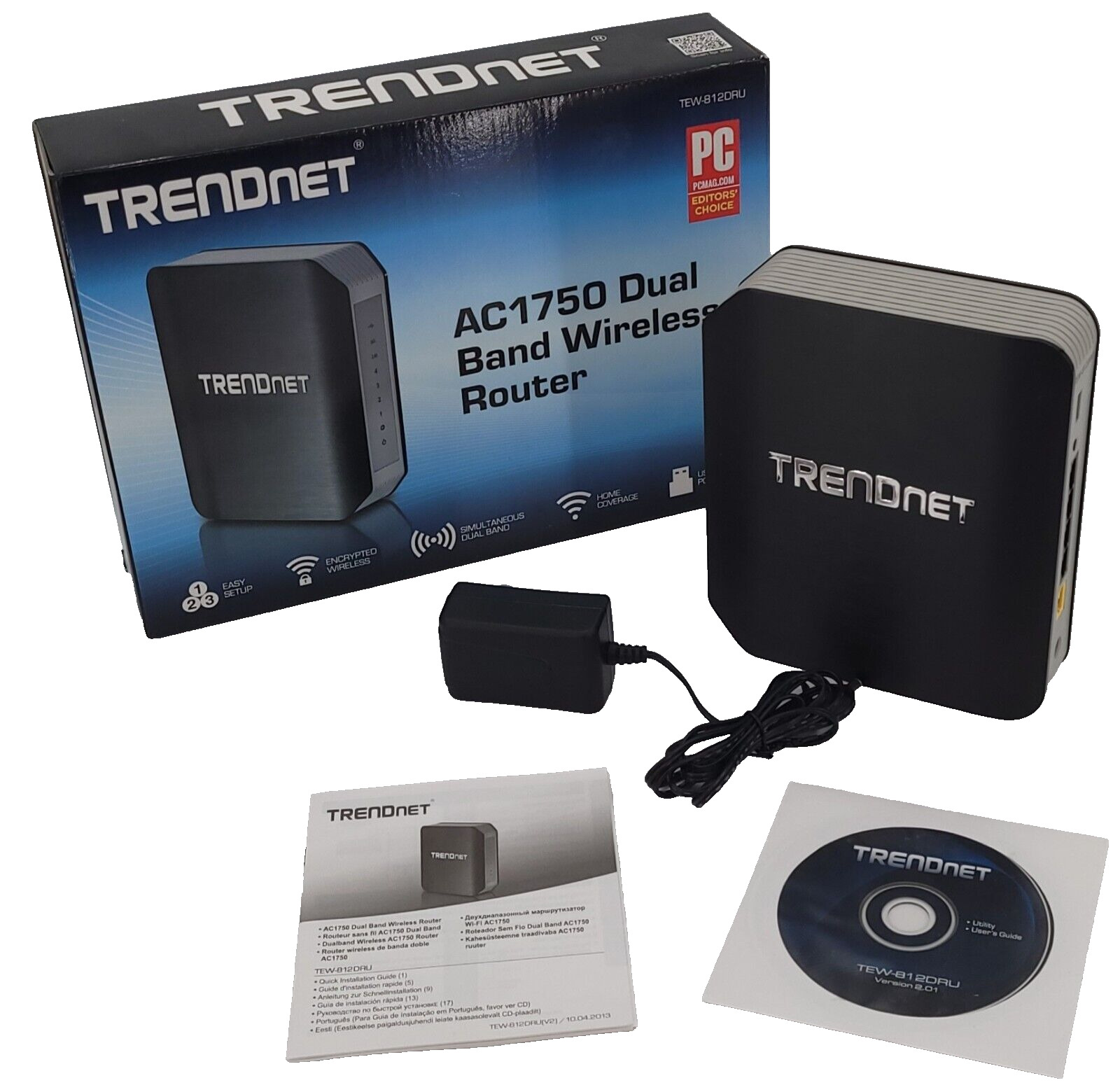 Trendnet TEW-812DRU/A AC1750 Dual Band Wireless Router