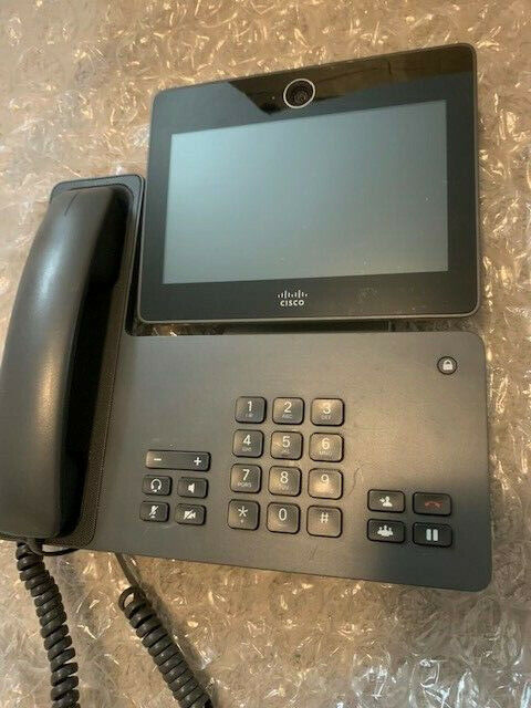 Cisco UC Phone CP-DX650-K9 IP VoIP SIP Phone 7” LCD Conferencing Touchscreen