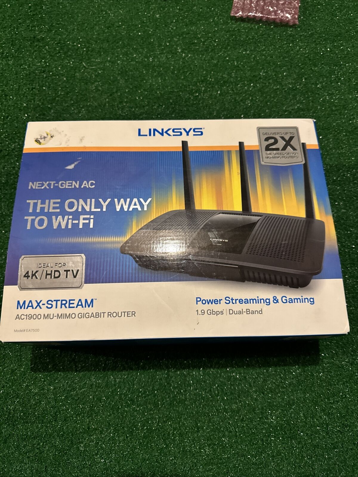 Linksys EA7500 Max-Stream AC1900 MU-MIMO Gigabit 1300 Mbps. No Antennas