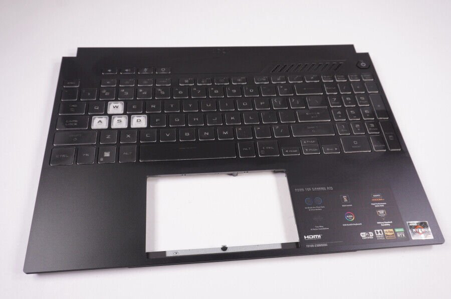 90NR09C1-R31US1 Asus US Palmrest Keyboard Black FA507RE-A15.R73050T