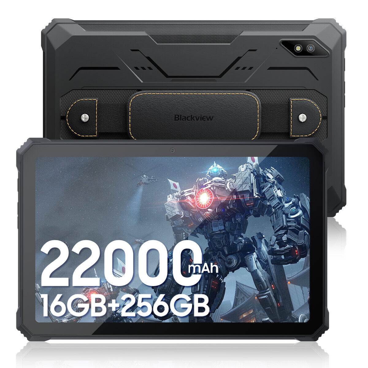 Blackview Active 8 Pro Rugged Android 13 Tablet 16GB+256GB 22000mAh 10.4