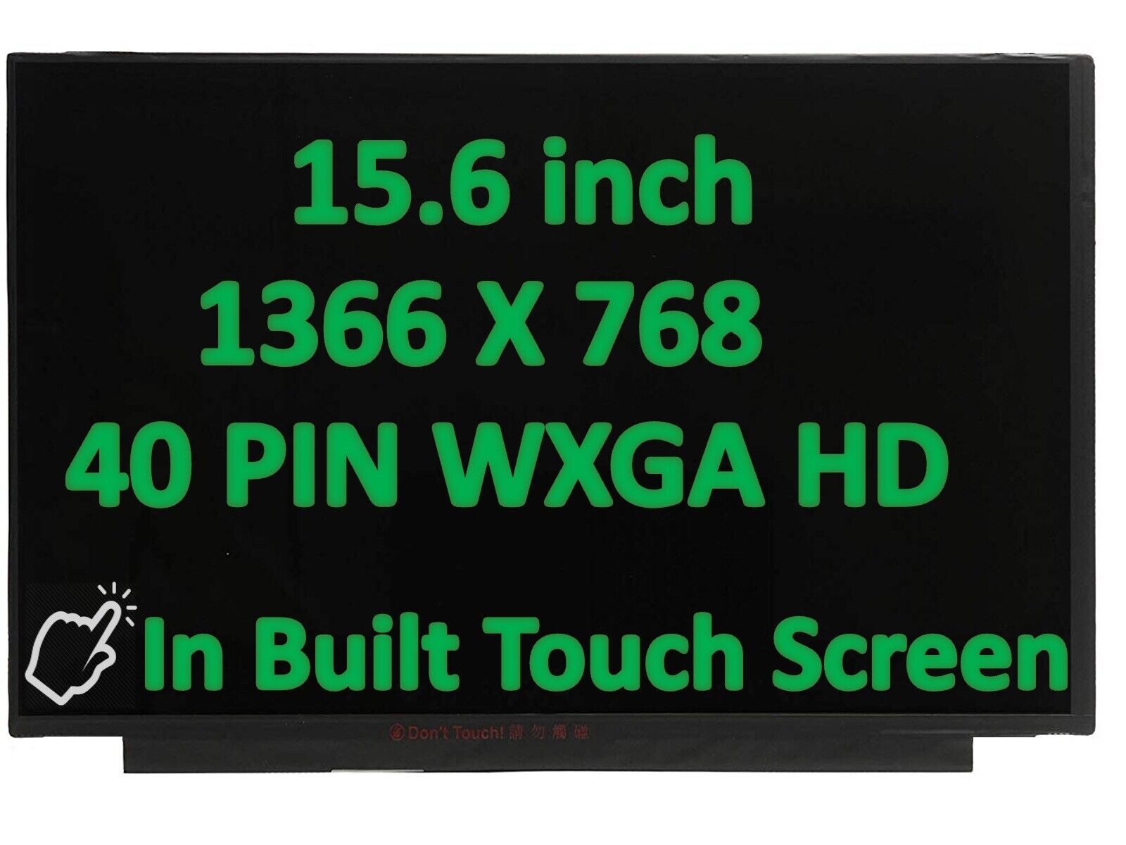 Touch For HP 15-DW1008CA 15-DW2008CA LCD Screen HD 1366x768 Glossy TESTED