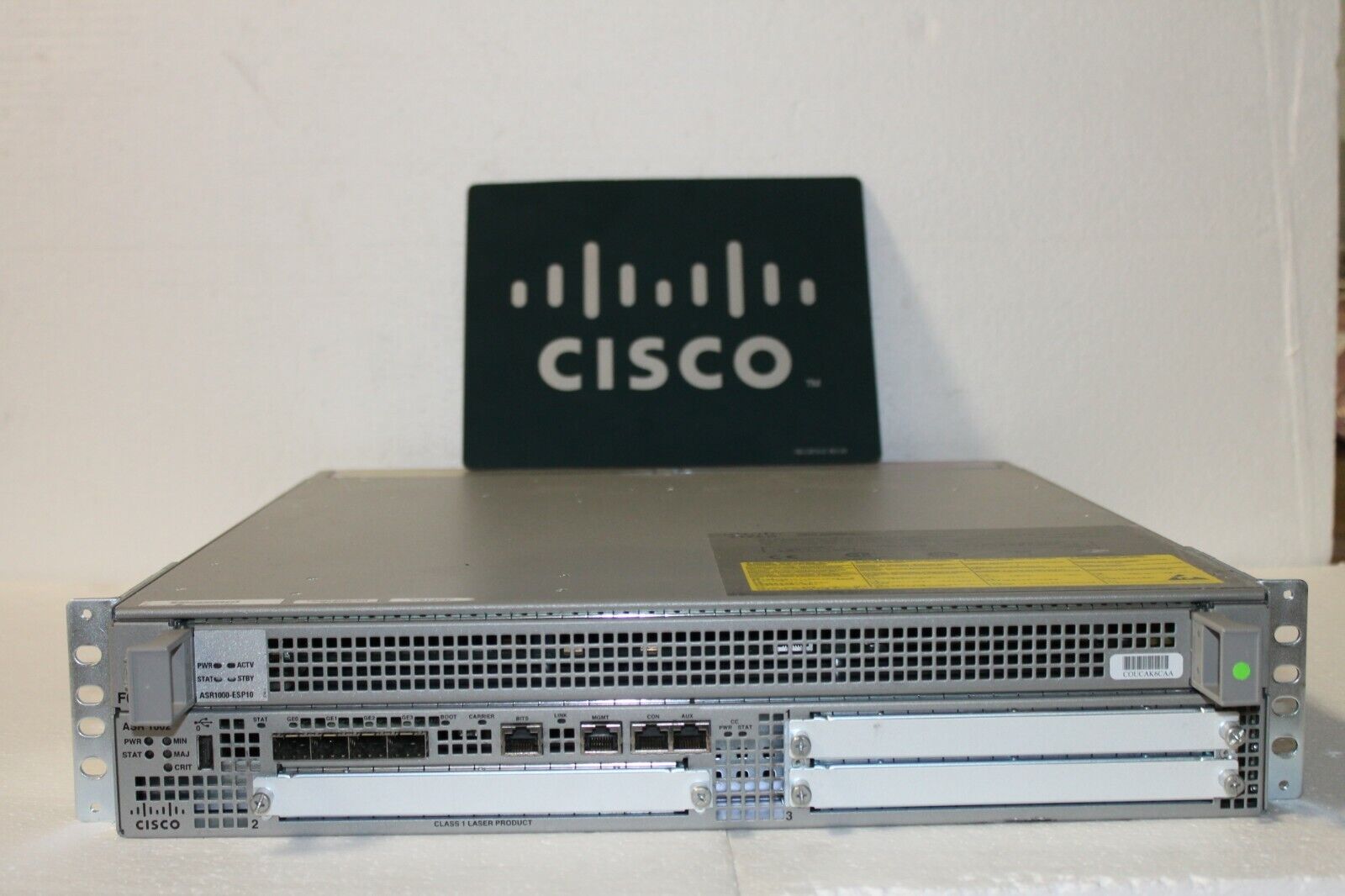 Cisco ASR1002 ASR1000-ESP10 ASR1002-10G/K9 Dual ASR1002-PWR-AC