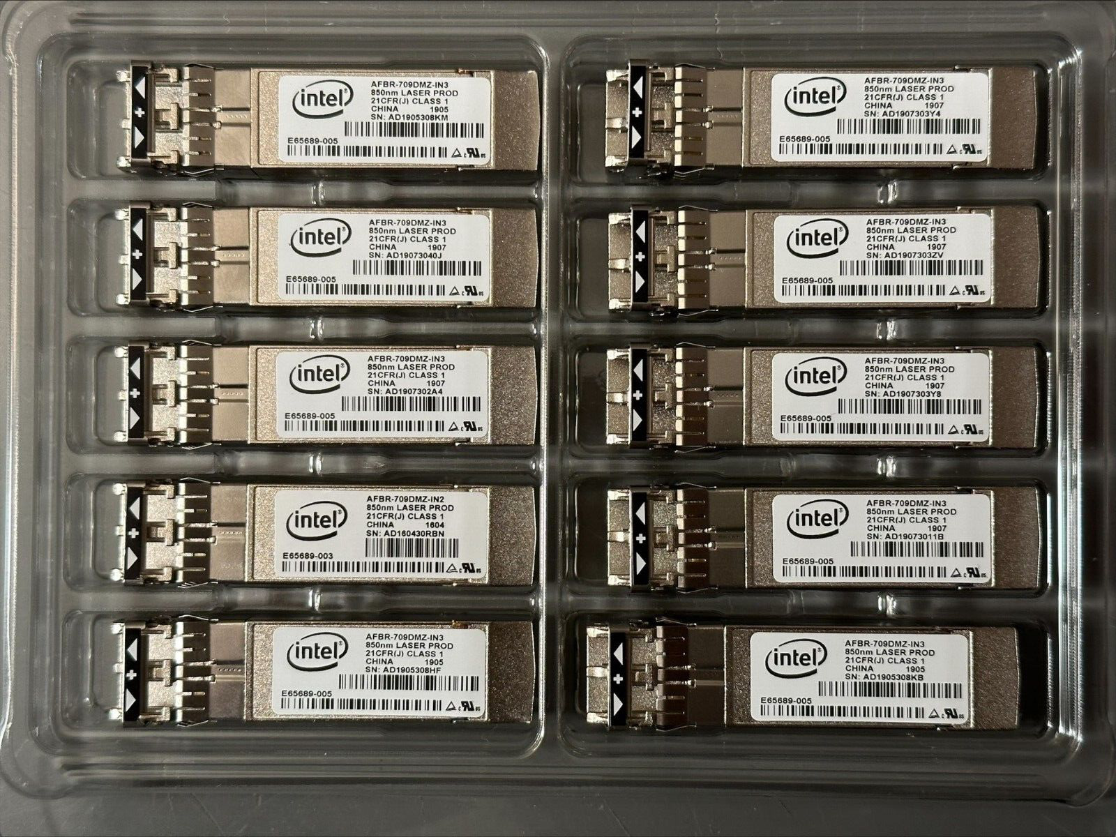 DELL Intel E10GSFPSR 10GB SR Module XYD50