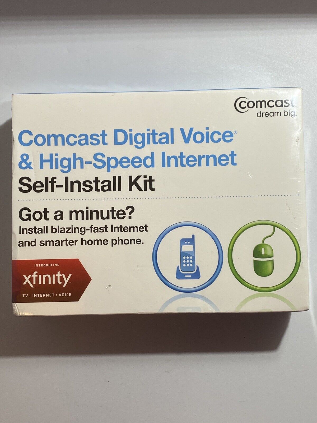 Comcast Digital Voice & High Speed Internet Self-Install Kit Sealed NIB