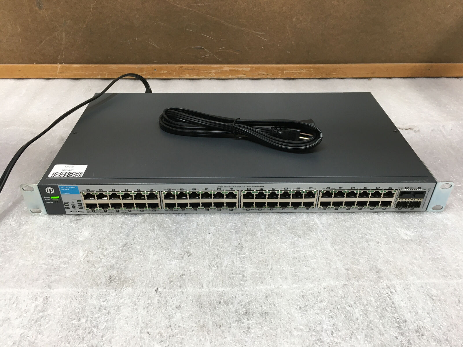 HP ProCurve 1810-48G J9660A 48-Port Rack Mountable Ethernet Switch -TESTED/RESET