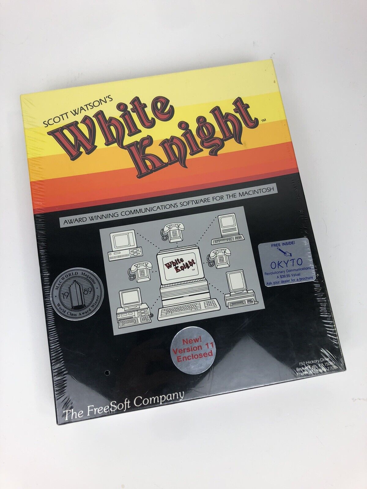 Scott Watson’s White Knight Communication Software - Apple/Macintosh 11 (SEALED)