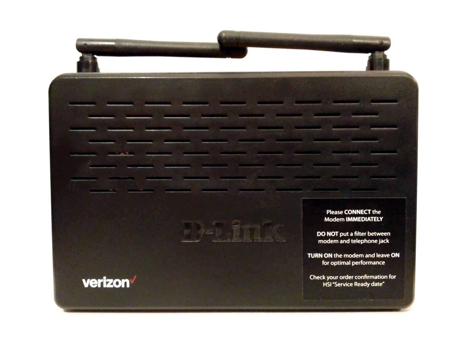 D-Link Verizon DSL-2750B Wireless Wifi Router for Home Office Business 300 Mbps